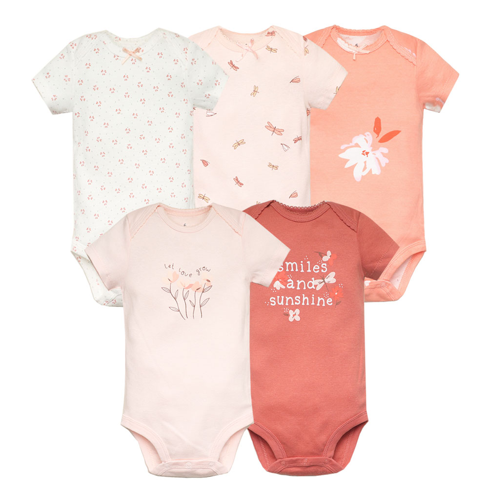 5 buah/lot Bodysuit bayi Fashi - Baby Products Essential ulasan dan harga