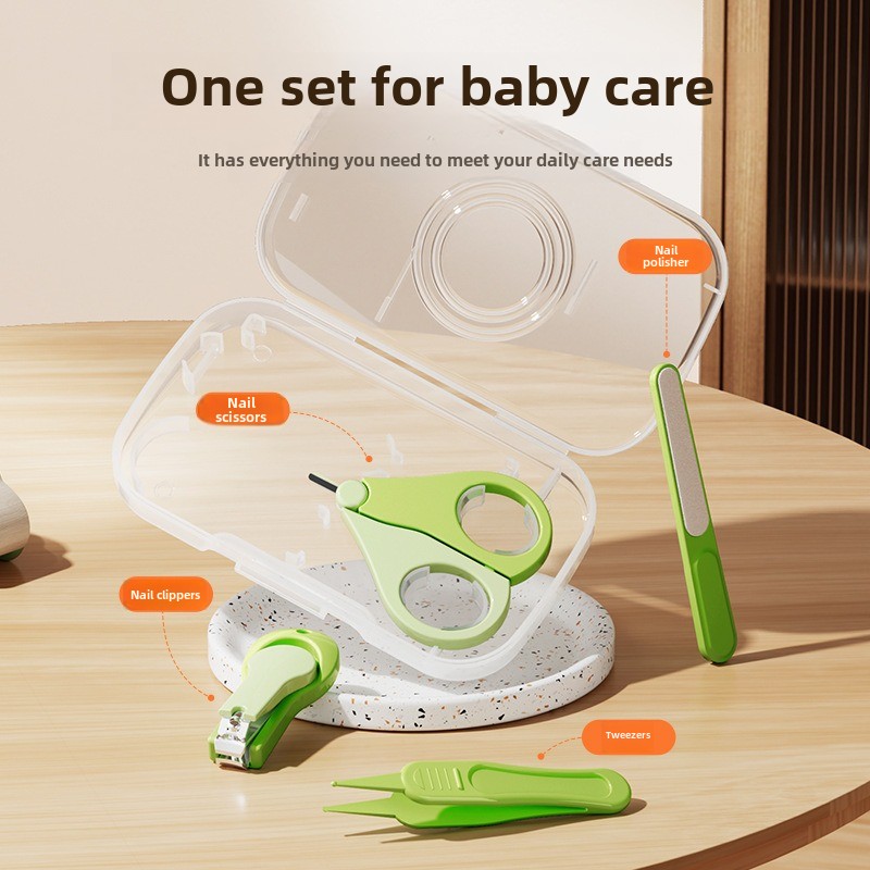 4 Buah Set Gunting Kuku Anti P - Baby Products Essential ulasan dan harga