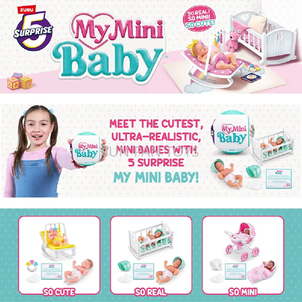 Mainan Zuru 5 Surprise Mini Br - Baby Product Brand ulasan dan harga